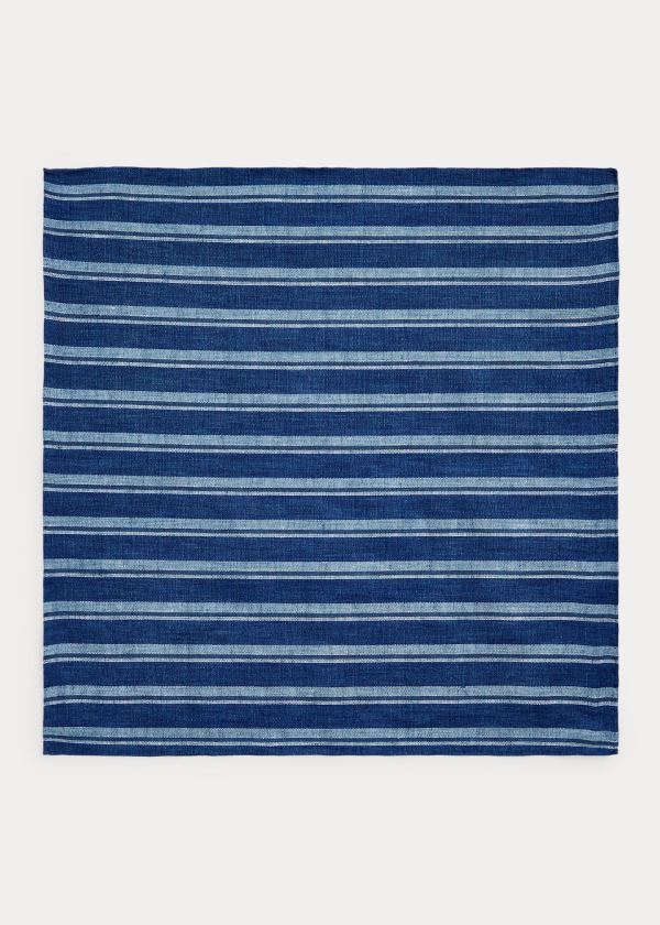 Men's Polo Ralph Lauren Striped Pocket Square | 658491SGX